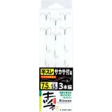狐 半スレサカサ付3本錨　(No.33038)